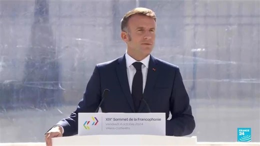 REPLAY - Retrouvez le discours d'Emmanuel Macron au sommet de la francophonie