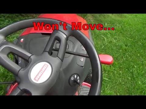 Craftsman Tractor Stopped Moving, Forward or Reverse, What Happened?