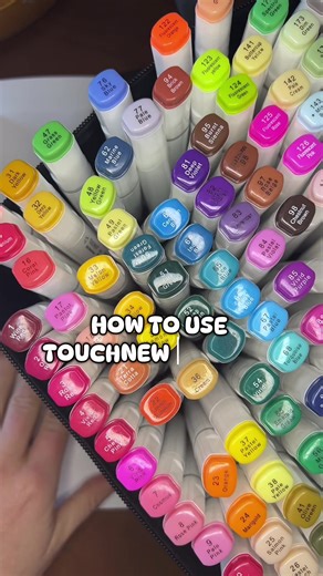 Jenny ✨ (@enjoythejourney11) - How to Use Touchnew Markers for Adult Coloring