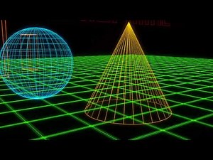 WireFrame Graphics test (4K 60FPS)
