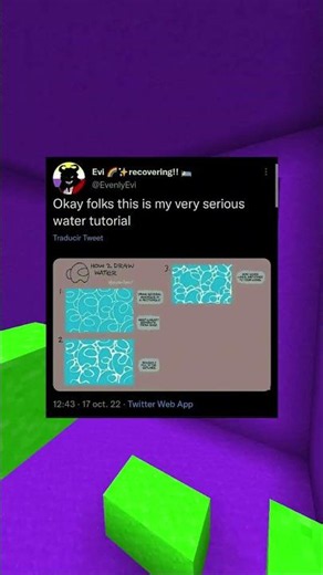 How To Draw Water Tutorial!
