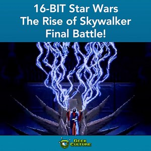 13K views · 218 reactions | In celebration of its digital release, here's the final battle from Star Wars: The Rise of Skywalker, in 16-bit glory. Watch more videos: geekcu.lt/WatchVids | Geek Culture | Facebook