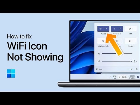 How To Fix WiFi Icon Not Showing up on Windows Taskbar