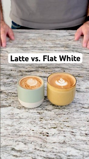 Latte vs. Flat White – What’s the REAL Difference? (It’s Not Just the Milk) #homebarista #baristatip