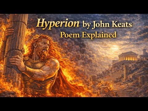 Hyperion by John Keats | Epic Poem Explained