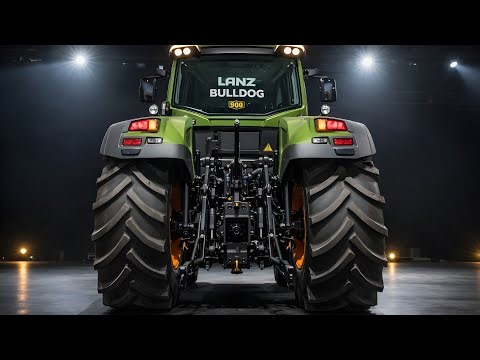 This tractor is a MONSTER! 🔥 The Lanz Bulldog 900 tears everything apart!
