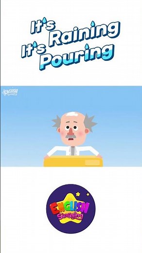 It's raining, it's pouring - Nursery Rhymes - English Song For Kids #shorts