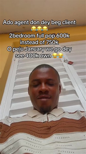 Ado Agent Begging Clients: 2-Bedroom Drop to 600k in Ekiti
