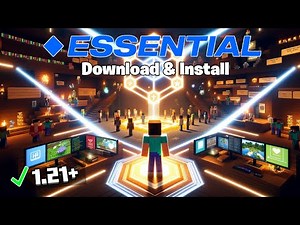 How to Download & Install Essential Mod in Minecraft 1.21.6 (Quick & Easy)