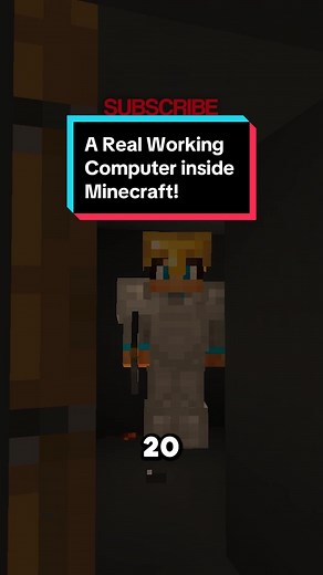 A Real Working Computer inside Minecraft! #minecraft