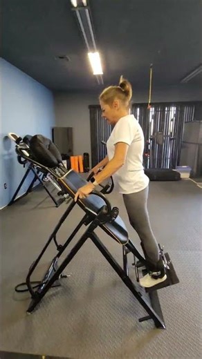 New inversion table & therapy