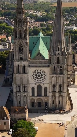 28 reactions | Chartres Cathedral in Chartres, France, a masterpiece...
