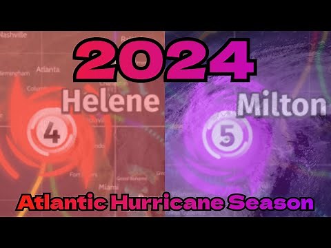 2024 Atlantic Hurricane Season Animation