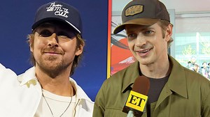 Hayden Christensen chats with ET about 'Ahsoka' season 2, coming to Disney in 2026, and reacts to Ryan Gosling joining the franchise and shares if he’s given him any advice. | Entertainment Tonight