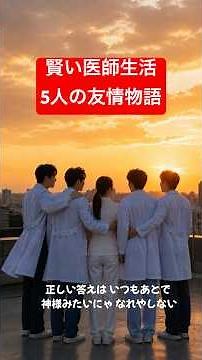泣ける医師たちの友情ソング｜五人でいれば前を向ける#賢い医師生活#韓国ドラマ#友情の歌#フォークバラード#医師たちの友情#泣ける歌#オリジナル曲#YouTubeショート#昭和フォークソング