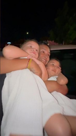 Baby scared of fireworks