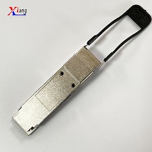 [Hot Item] Premium Zinc Alloy Qsfp  Fiber Optic Module with Durable Die Casting Shell