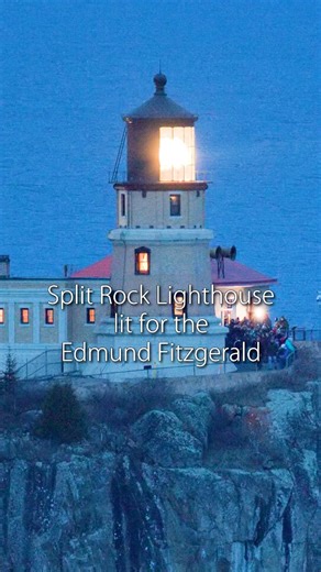 Split Rock Lighthouse in Two Harbors, MN illuminated on 11-10-25 in remembrance of the sinking of the Edmund Fitzgerald 50 years prior on Lake Superior and the loss of her 29 crew. This video was captured from a mile away atop Day Hill on my Canon R5 II and Canon 400mm f/2.8 with 8K RAW video. I also had a great time putting my new Peak Design Pro Tall Tripod through its paces as well. The audio was recorded at the base of the cliff near the lighthouse later in the evening. | Nathan Klok Photogr