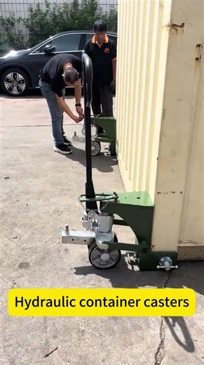 ISO Shipping Hydraulic Lifting Container Casters System for Containers Move#manufacturer