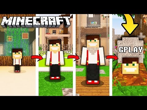 ŻYCIE GPLAYA W MINECRAFT || OD NARODZIN DO ŚMIERCI