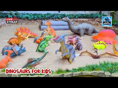 🌋Top 10 Coolest Dinosaurs Ever! | Dino Fun for Kids! 🌋