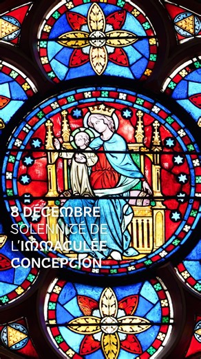 ✨ Le 8 décembre, l’Église fête l’Immaculée Conception : Marie, préservée du péché originel depuis sa naissance, selon le dogme proclamé par Pie IX en 1854. 🙏 Cette célébration, au cœur de l’Avent, rappelle la destinée unique de Marie, choisie par Dieu pour porter le Sauveur. 🌟 Par cette solennité, l’Église invite chacun à accueillir le projet de Dieu en se tournant vers la Vierge Marie. ✨ En contemplant son “oui”, nous sommes appelés à marcher vers la lumière de Dieu. EN ✨ On 8 December, the C