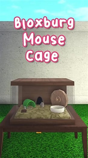 Bloxburg Mouse Cage! 🐭 #bloxburg | bloxburg