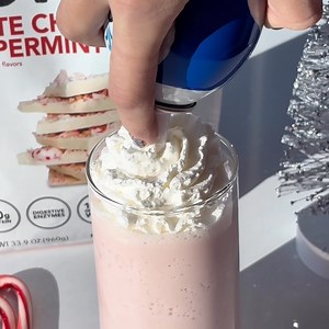 4K views · 51 reactions | Increase your protein intake with a delicious White Chocolate Peppermint Shake | Clean Simple Eats | Facebook
