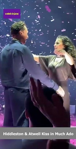 Tom Hiddleston & Hayley Atwell Share a Kiss in Much Ado About Nothing