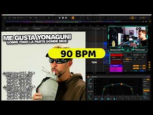 Como hacer YONAGUNI (Bad Bunny) producción ABLETON LIVE 11 - Tutorial Reggaeton Pista Mezcla