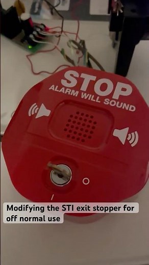 Modifying STI exit stopper for off normal use