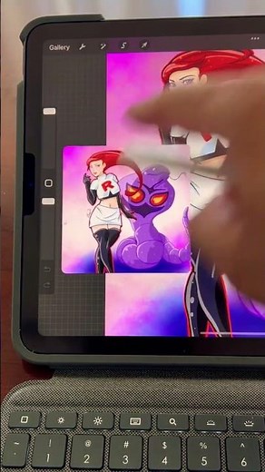 How To Add a Reference Photo to Your Canvas in Procreate. #shorts #procreate