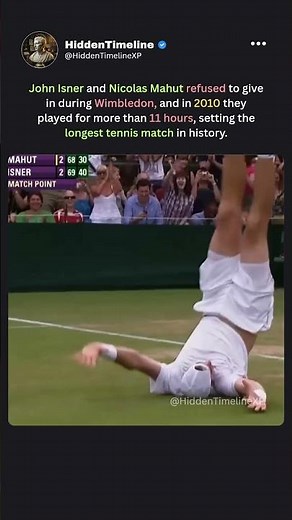 The LONGEST Tennis Match Ever Played