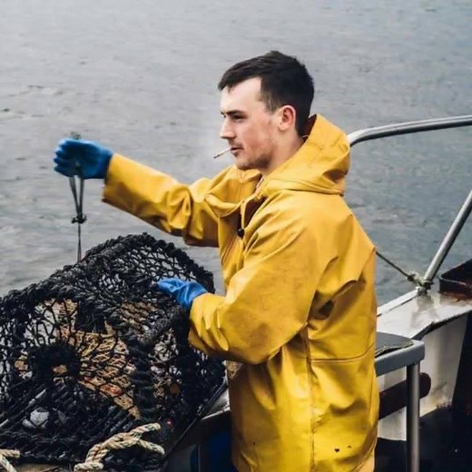 Wonderful pictures by photographer Joanne Coates, who followed the lives of fishermen in Orkney. More: http://bbc.in/2ieilGY | BBC Scotland News