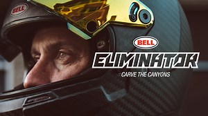 Carey Hart sets out for an aggressive back road canyon carving session aboard his custom Indian bagger, Hart demands the best in performance from his ride and his gear, the all new Bell Eliminator Carbon is exactly that. The new standard in purpose-built performance for the leaders of the pack. | Bell Helmets