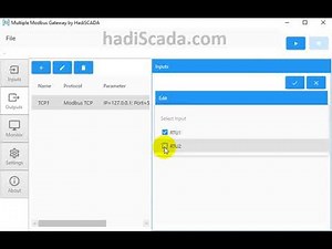 ModGateX (Multiple Modbus Gateway) - Modbus RTU to TCP