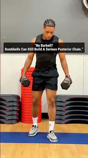 Perfect Dumbbell Deadlift Form in 4 Steps #deadlift #tutorial #gym