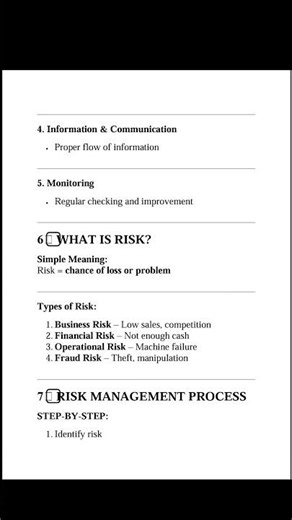 US CMA Part 1 Internal Controls & Risk Management Explained with COSO Framework Examples Tips