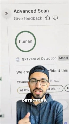 Using humanizers doesn't save you from being detected