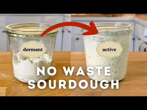 Stop Discarding! The Zero-Waste Sourdough Starter Method