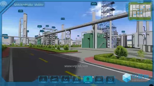 数字孪生---炼油厂虚拟仿真