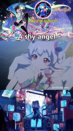 A shy angel 😅 || #anime #animeedit