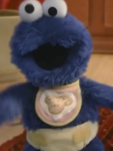 Meet the Adorable Baby Cookie Monster!