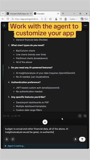 How to create dashboards with AI agents built-in in seconds. 🤖