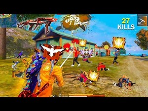 Free Fire Ranked Gameplay 🐻🔥 | 10 Kills OP Rush Gameplay | Insane Headshot Highlights