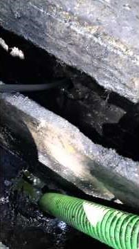 Hydro jetting a septic tank leach field FLO-MAXX SEWER 773 297 2479