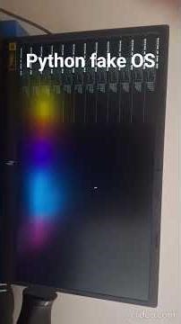 Fake python os kernel & shell update #purescript #operatingsystem #coding