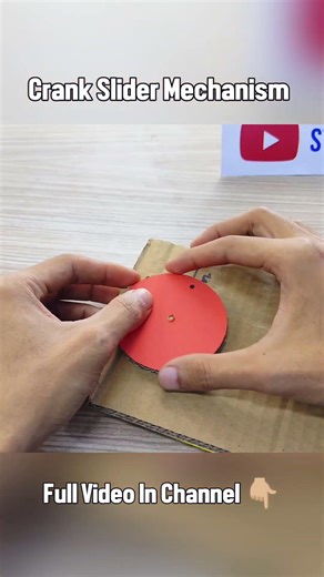 Crank Slider Mechanism | DIY School Science STEM Project #howtomake #diy #crankslider #schoolproject