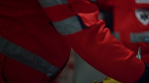 Paramedics taking care of patient. medical workers saving life of victim Free Stock Video Footage