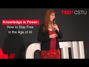 How to stay free in the age of AI | Natalia Bielczyk | TEDxCSTU